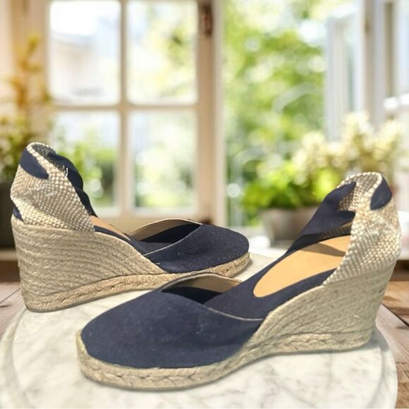 Castañer Jute Espadrille Handmade In Spain Platform Wedges Size 41 - Picture 11 of 16